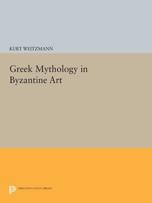 cover image of Greek Mythology in Byzantine Art